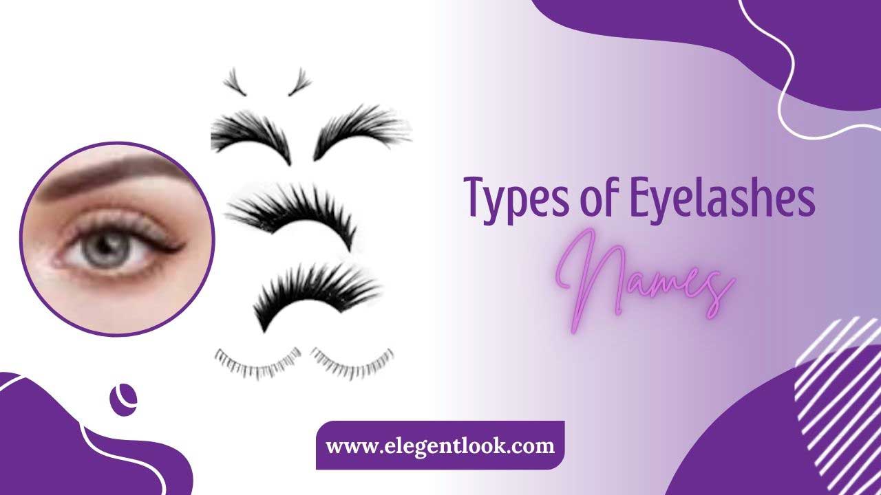 Types of Eyelashes Names